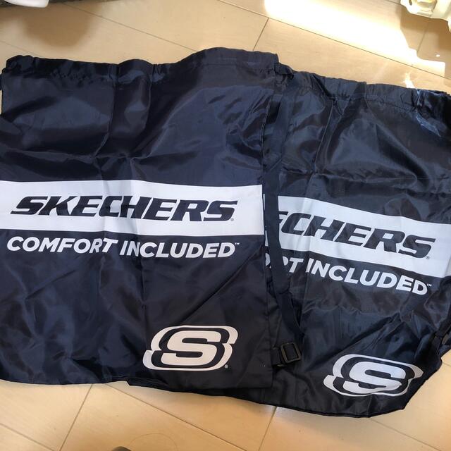 SKECHERS(スケッチャーズ)のスケッチャーズナップサック２枚セット メンズのバッグ(バッグパック/リュック)の商品写真