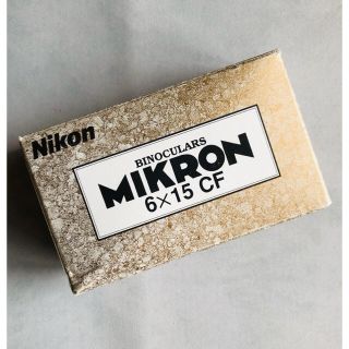 ニコン(Nikon)のNikon  双眼鏡 MIKRON 6✖️15 CF ジャンク(その他)