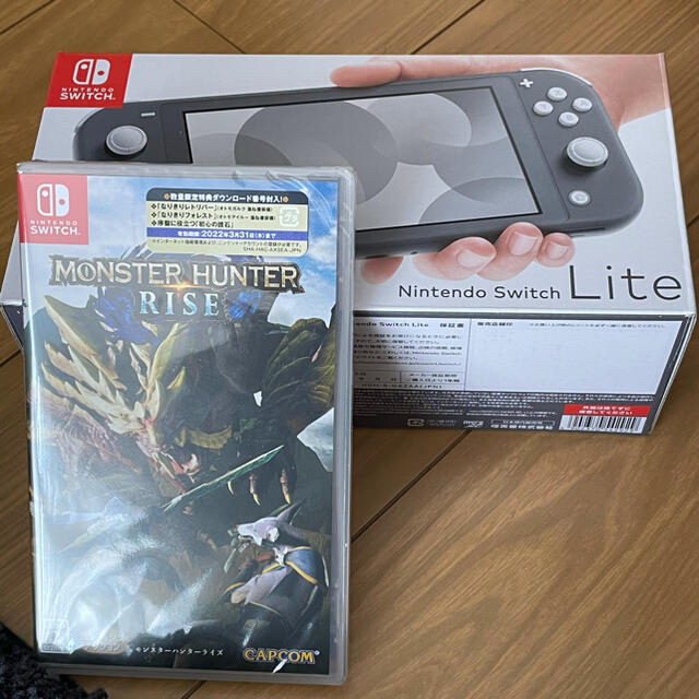 新品未開封‼️Switch Lite グレー