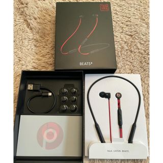 ビーツバイドクタードレ(Beats by Dr Dre)の BeatsX ワイヤレスイヤホン -Apple W1ヘッドフォンチップ(ヘッドフォン/イヤフォン)