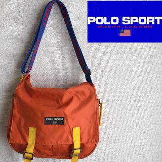 ポロラルフローレン(POLO RALPH LAUREN)の90s POLO SPORT ナイロン　ショルダーバッグ　90's ポロスポーツ(ショルダーバッグ)