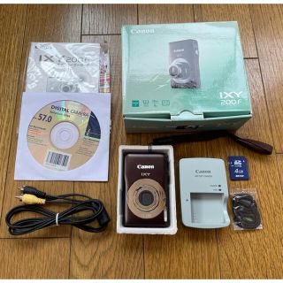 キヤノン(Canon)の【値引き】キャノンデジカメ  IXY 200F ブラウン(コンパクトデジタルカメラ)