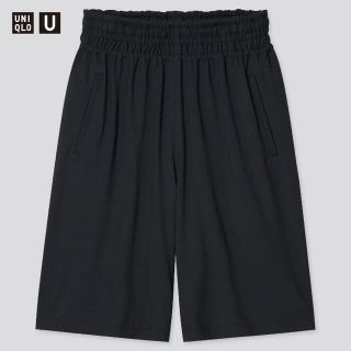 ユニクロ(UNIQLO)のUNIQLO U ジャージーバミューダショートパンツ　ユニクロユー　S(ハーフパンツ)