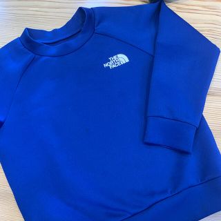 ザノースフェイス(THE NORTH FACE)のノースフェイス★長袖★110★ブルー(Tシャツ/カットソー)