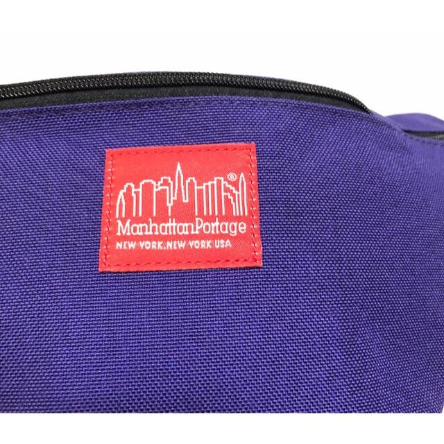 Manhattan Portage(マンハッタンポーテージ)のマンハッタンポーテージ ウエストバッグ　パープル メンズのバッグ(ウエストポーチ)の商品写真