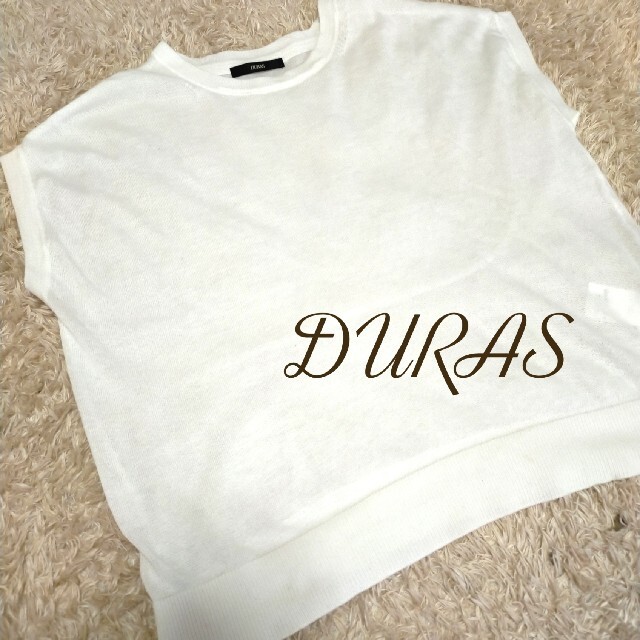 DURAS(デュラス)のDURAS／デュラス♡ シンプルサマーニットトップス レディースのトップス(カットソー(半袖/袖なし))の商品写真