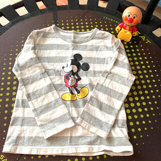ディズニー(Disney)のミッキー　ロンT(Tシャツ/カットソー)