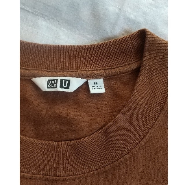 UNIQLO(ユニクロ)のUNIQLO U ビッグシルエット ロングTシャツ メンズサイズXL レディースのトップス(Tシャツ(長袖/七分))の商品写真