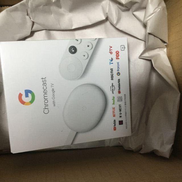 新品　Chromecast with Google TV GA01919-JP スマホ/家電/カメラのテレビ/映像機器(その他)の商品写真