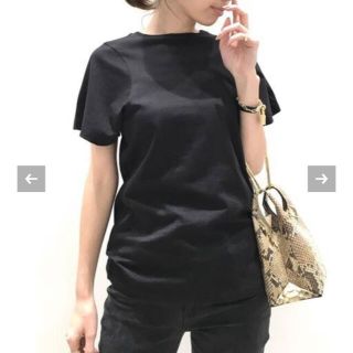 ドゥーズィエムクラス(DEUXIEME CLASSE)のTOTEME Tシャツ　ブラック(Tシャツ(半袖/袖なし))