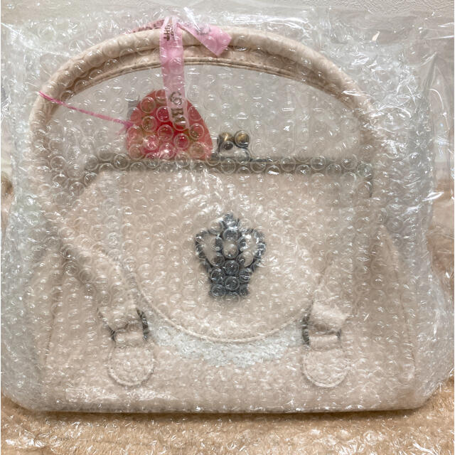 BABY,THE STARS SHINE BRIGHT(ベイビーザスターズシャインブライト)の【新品未使用未開封品】王冠がまぐちBAG【本革】 レディースのバッグ(ハンドバッグ)の商品写真