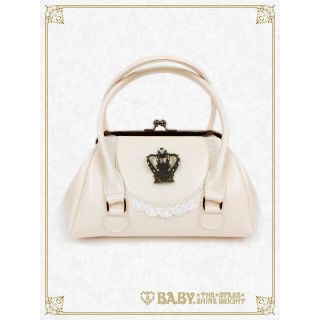 ベイビーザスターズシャインブライト(BABY,THE STARS SHINE BRIGHT)の【新品未使用未開封品】王冠がまぐちBAG【本革】(ハンドバッグ)