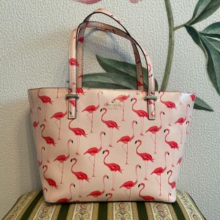 katespade ケイトスペードフラミンゴ レザートート(トートバッグ)