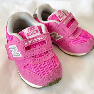 ニューバランス(New Balance)のニューバランス 996 スニーカー　12cm 女の子　ピンク(スニーカー)