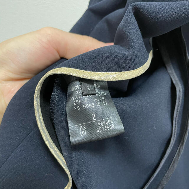 最終出品!値下げ ベイジ beige スーツ ネイビー 5