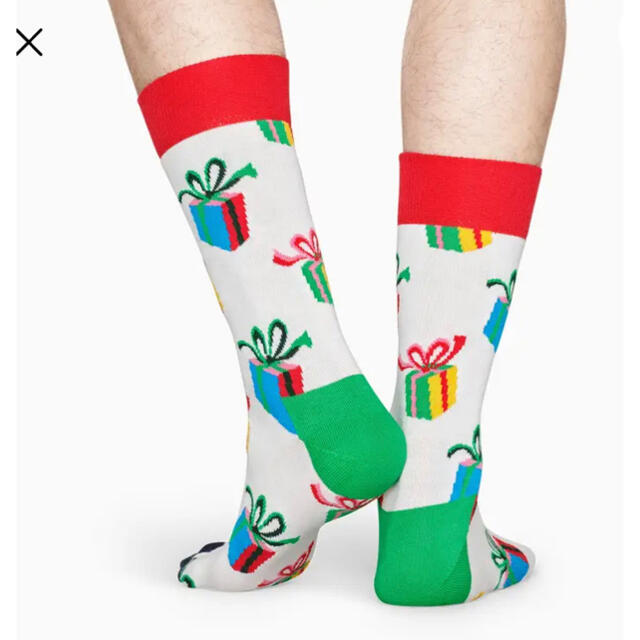 NAIGAI(ナイガイ)のHappy socks HAPPY HOLIDAYS! レディース　3足 レディースのレッグウェア(ソックス)の商品写真