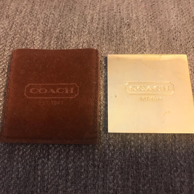 COACH(コーチ)のコーチ　ミニミラー レディースのファッション小物(ミラー)の商品写真