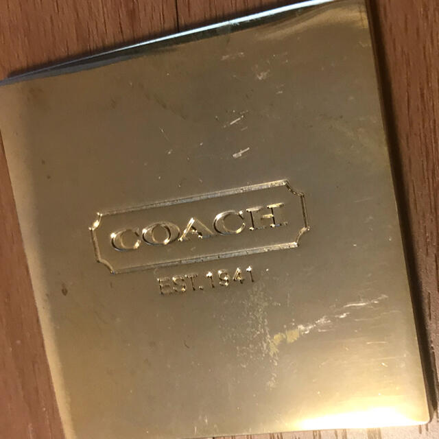 COACH(コーチ)のコーチ　ミニミラー レディースのファッション小物(ミラー)の商品写真