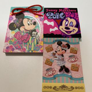 ディズニー(Disney)のDisney☆メモ帳　3冊まとめ売り☆(ノート/メモ帳/ふせん)