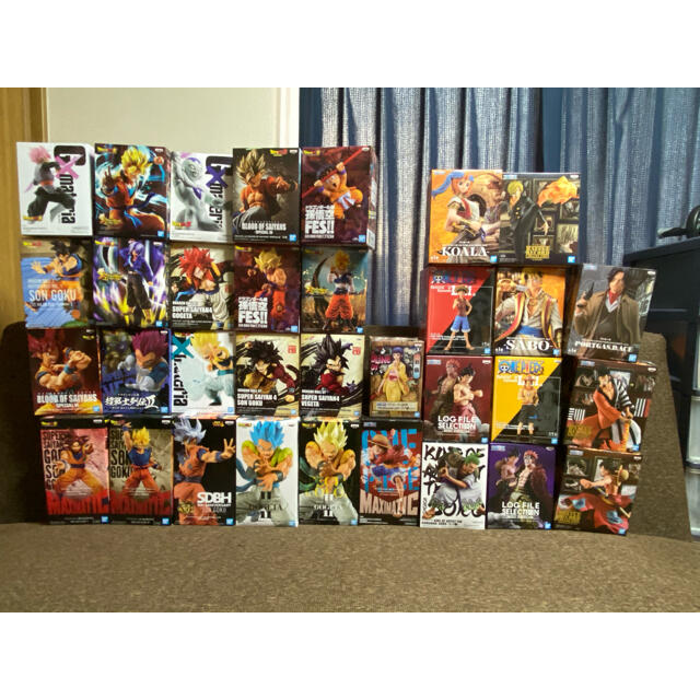 値下げ可!!フィギュア ワンピース ドラゴンボール33点 全品限定