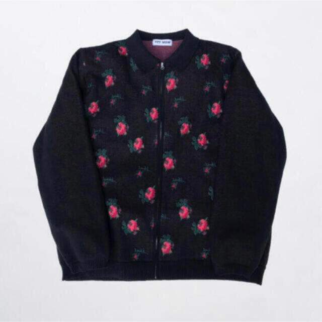 ttt_msw 20aw flower knit poloトップス