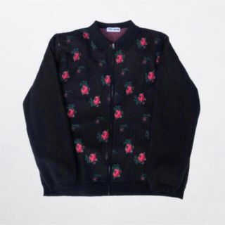 ジョンローレンスサリバン(JOHN LAWRENCE SULLIVAN)のttt_msw 20aw flower knit polo(ニット/セーター)