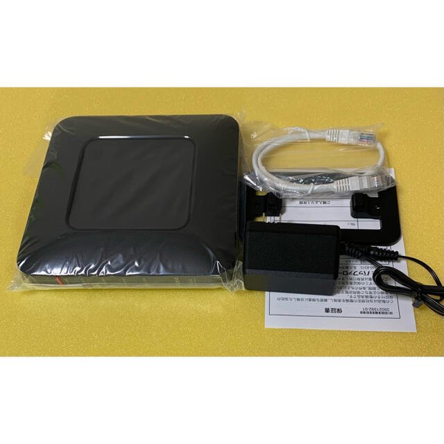 Buffalo(バッファロー)の新規格Wi-Fi 6親機★1201+573Mbps★WSR-1800AX4-BK スマホ/家電/カメラのPC/タブレット(PC周辺機器)の商品写真