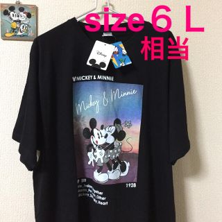 ディズニー(Disney)の大きいサイズメンズ＊新品 タグ付き ミッキー Ｔシャツ(Tシャツ/カットソー(半袖/袖なし))