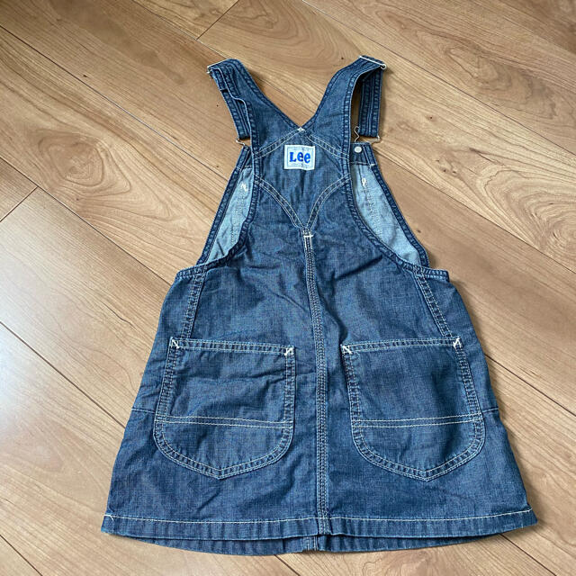 Lee(リー)のオーバーオールスカート キッズ/ベビー/マタニティのキッズ服女の子用(90cm~)(スカート)の商品写真