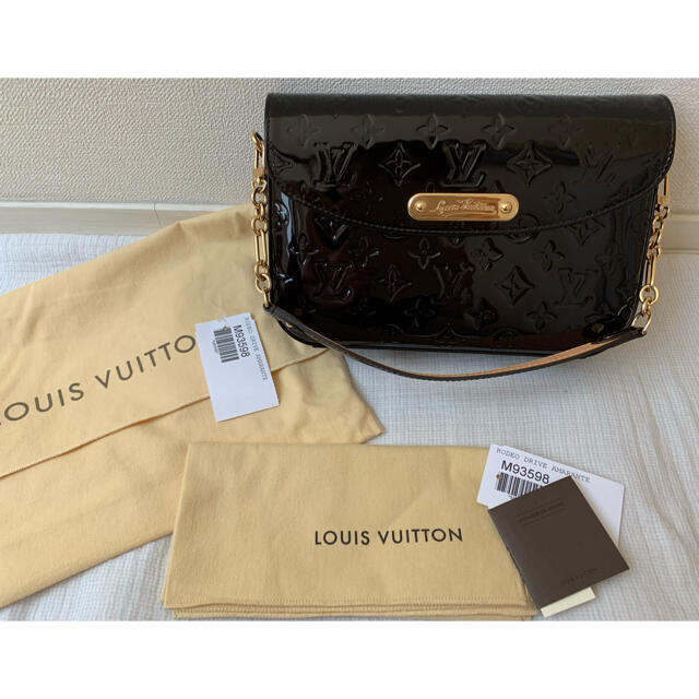 ルイヴィトン　LOUISVUITTON モノグラムヴェルニ　チェーンバッグレディース