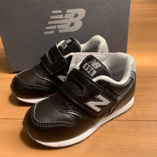 ニューバランス(New Balance)のニューバランス　レザーブラック　14.5㎝　新品未使用(スニーカー)