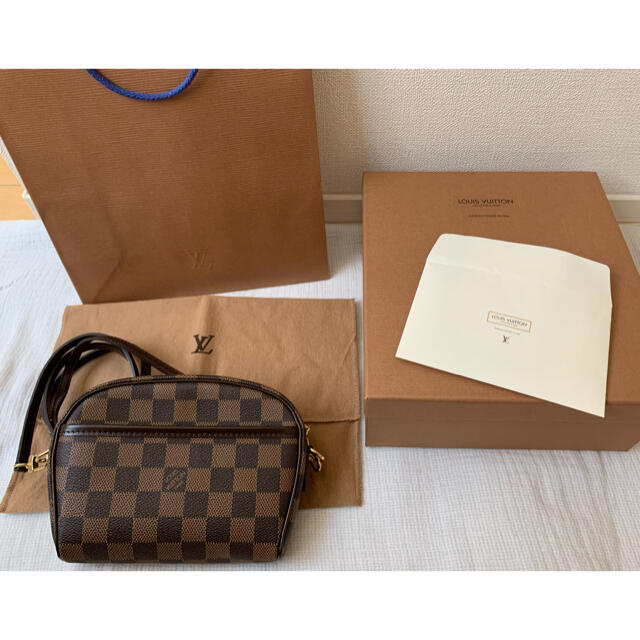 ルイヴィトン　LOUISVUITTON ダミエ　ポシェット　イパネマレディース