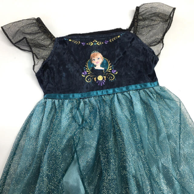 Disney(ディズニー)のディズニー アナ雪 アナ 女の子 ワンピース ドレス 6 6歳 キラキラ キッズ/ベビー/マタニティのキッズ服女の子用(90cm~)(ワンピース)の商品写真