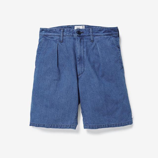 W)taps(ダブルタップス)の21SS　WTAPS　TUCK 01 / SHORTS / DENIM メンズのパンツ(ショートパンツ)の商品写真