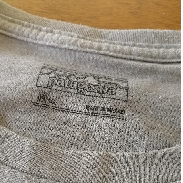 patagonia(パタゴニア)のパタゴニア　Tシャツ M(10) オーガニックコットン　子ども　男の子　女の子 キッズ/ベビー/マタニティのキッズ服男の子用(90cm~)(Tシャツ/カットソー)の商品写真