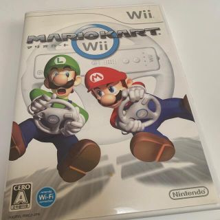 ニンテンドウ(任天堂)のマリオカート Wii ソフト(家庭用ゲームソフト)