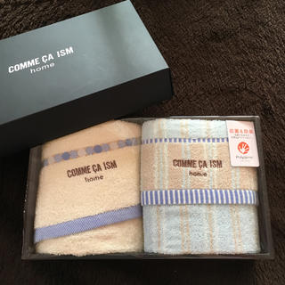 コムサイズム(COMME CA ISM)のCOMME CA ISM コムサイズム☆フェイスタオル2Pセット(タオル/バス用品)