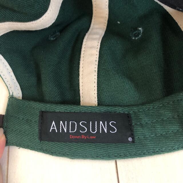 ANDSUNS(アンドサンズ)の【値下げ中】andsuns キャップ メンズの帽子(キャップ)の商品写真