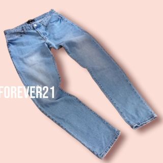 フォーエバートゥエンティーワン(FOREVER 21)の新品未使用★Forever21メンズデニムジーンズ33インチウエスト約84cm(デニム/ジーンズ)