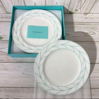 ティファニー(Tiffany & Co.)の新品　Tiffany&Co. ウィートリーフプレート(グラス/カップ)