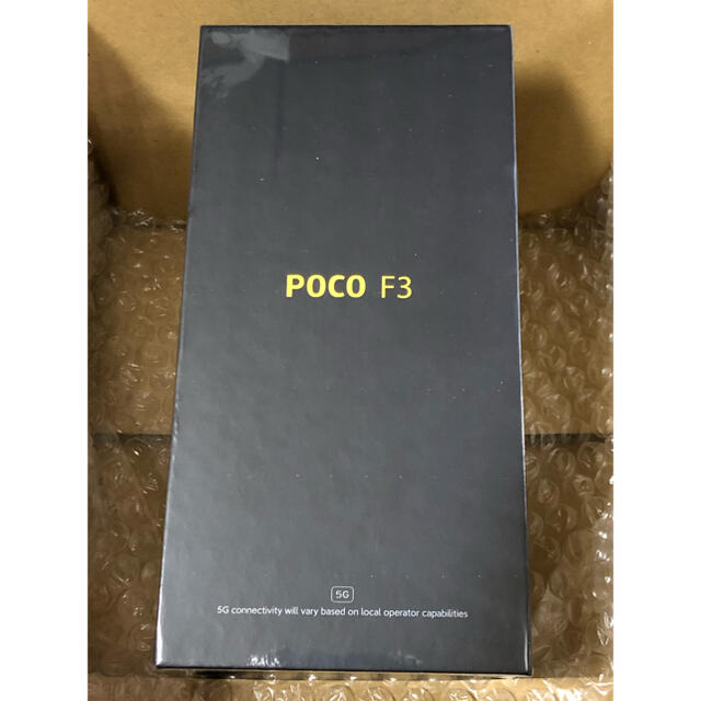 最新型 新品 Xiaomi POCO F3 global version ◎ スマホ/家電/カメラのスマートフォン/携帯電話(スマートフォン本体)の商品写真