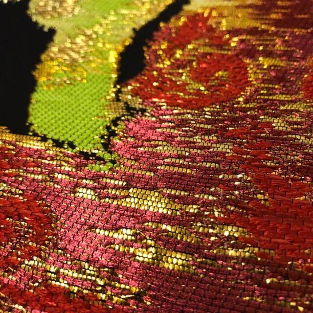 しています】 O-1055 京都西陣 環美術織物 袋帯 錦紬唐草紋 圧巻の通販 by リユース着物わびさび -wabisabi-｜ラクマ いします 
