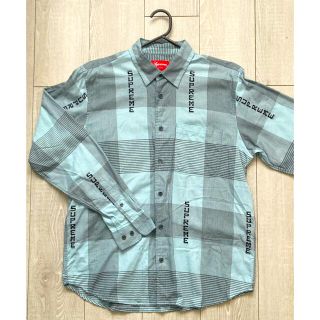 supreme Logo Plaid Shirt 定価以下 シャツ