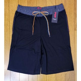 ポールスミス(Paul Smith)のポールスミス　新品　メンズ　スウェット　ショートパンツ(ブラックM)(ショートパンツ)