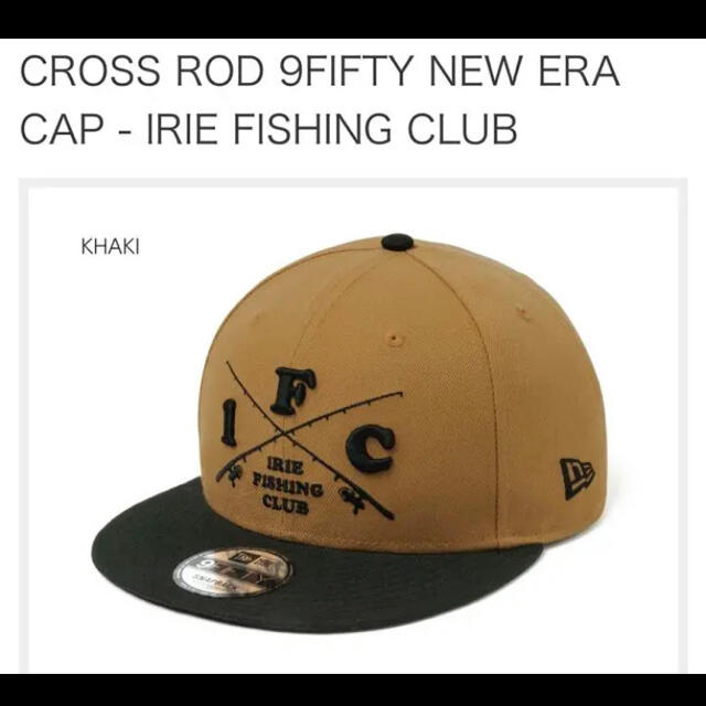 取り寄せ たっきー様専用アイリーフィッシングクラブ NEW ERA CAP