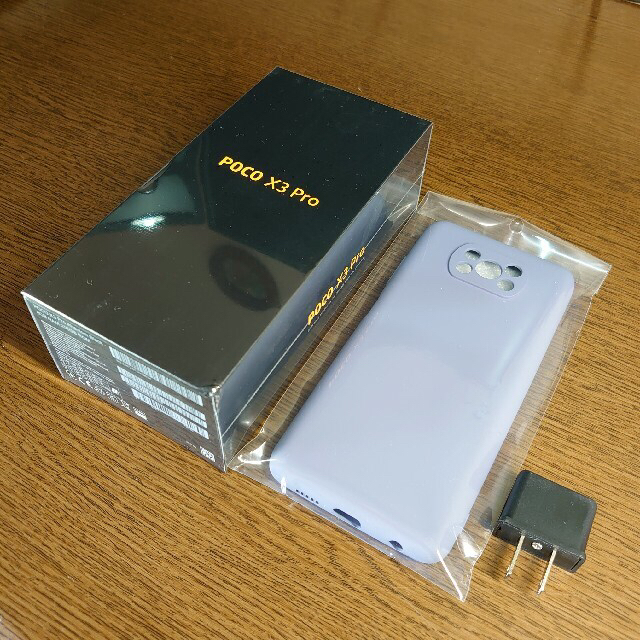 未開封】POCO X3 Pro 8GB/256GB ケース付き 未開封】POCO X3 Pro 8GB/256GB ケース付き