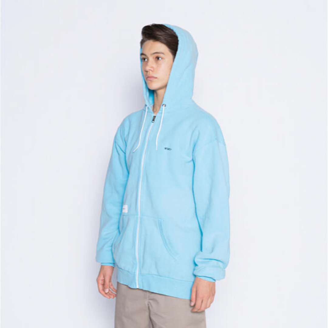 W)taps(ダブルタップス)のWTAPS 21SS FLAT HOODED BLUE Mサイズ メンズのトップス(パーカー)の商品写真