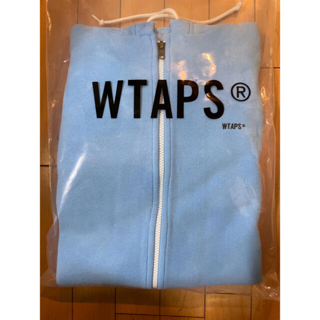 W)taps(ダブルタップス)のWTAPS 21SS FLAT HOODED BLUE Mサイズ メンズのトップス(パーカー)の商品写真