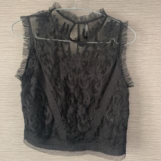 ザラ(ZARA)のZARA レースブラウス(シャツ/ブラウス(半袖/袖なし))