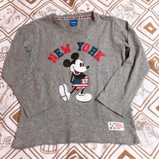 ディズニー(Disney)のキッズ　ミッキーロンT(Tシャツ/カットソー)